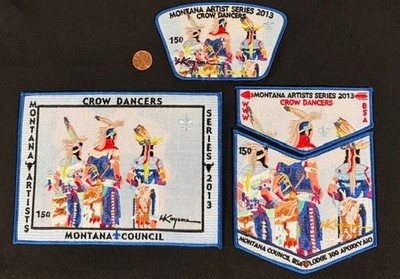OA APOXKY AIO 300 MONTANA ARTIST 2026 JAMBOREE KOYAMA CROW DANCERS 4-PATCH #150
