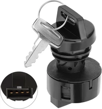 M MATI Ignition Key Switch 2 Position 4 Pin for Polaris 2000-2001 Sportsman Scra