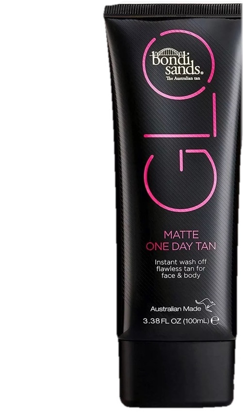 Bondi Sands GLO Matte Cream One Day Tan - 100ml - Instant Glow - New