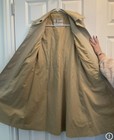 Vintage  London Fog Original Trench Coat Maincoats Size 12 Raincoat AS IS — photo 7