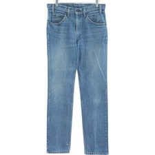 Vintage 80s Levi's 40505 0215 Orange Tab Tapered Denim Pants Made in USA Equival