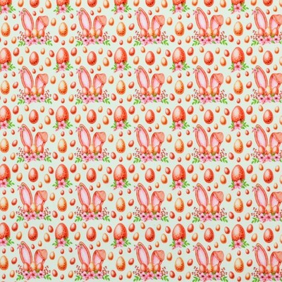 Rosa Hase Polsterstoff Vorhänge Möbel Einrichtung Osterei Muster