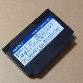 There is a box theory Metro Cross Famicom Retro game FC Namco