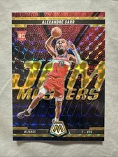 2024-25 Panini Mosaic Alexandre Sarr Jam Masters Yellow Reactive /99 Rookie RC
