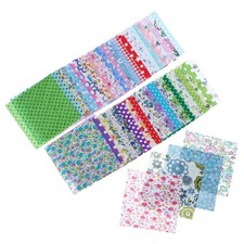  50Pcs 10x10cm DIY Patchwork aus handgefertigtem Baumwolltuch für handgemachtes