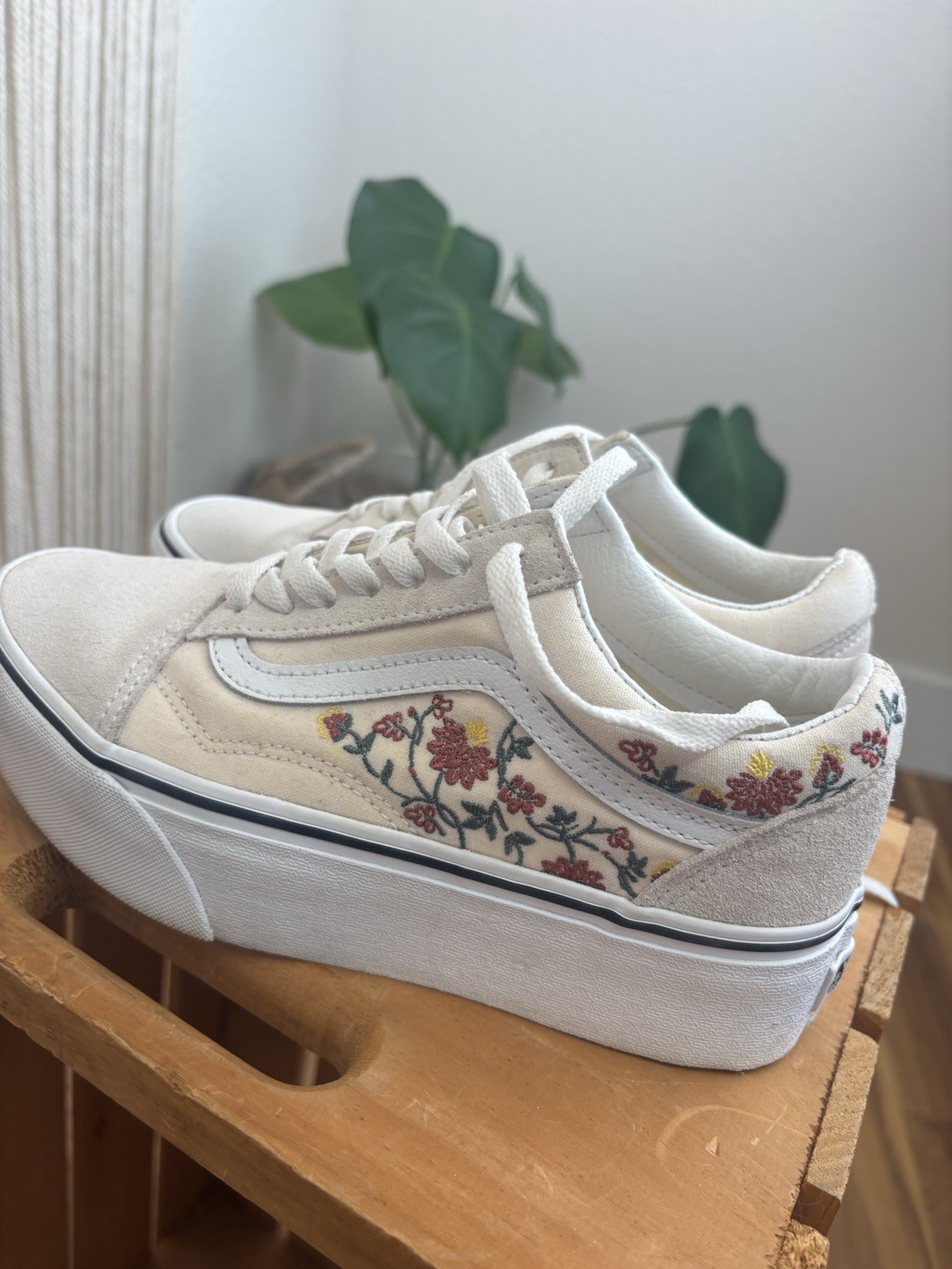 Vans Old Skool Stackform Platform Shoe Sneaker Fl… - image 6