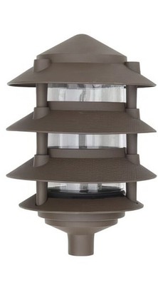 Dabmar Lighting Post Lights 120 Volt Textured Bronze