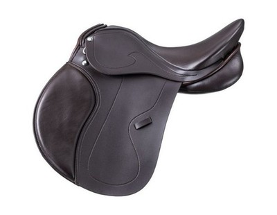 Equitare English Saddle Yates Synthetic All Purpose Stitch Brown ES780