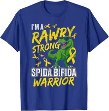 Spina Bifida Warrior Im a Rawry Strong Warrior Unisex T-Shirt