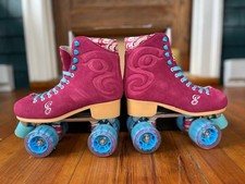 Roller Derby Candi Girl U774 Carlin Quad Artistic Roller Skates Raspberry Ladies
