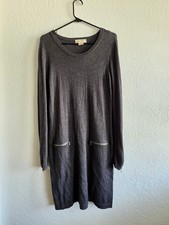 Michael Kors Women's Black Shift Dress - Size L