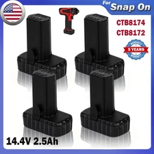 For Snap On 14.4V Battery CTB8174 CTB8172 CT861DB CTR862 CTC772 14.4Volt Lithium
