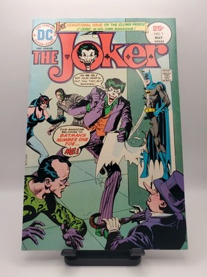 Joker #1 DC 1975 / 1st Joker Solo Series / Two-Face Appearance / Sharp Copy