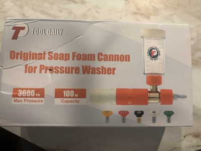 #ad Original Soap Foam Canon For Pressure Washer $25.00