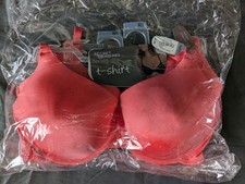 Secret Treasure Tailored T-Shirt Bra, 36DDD, 2 Pack, Coral