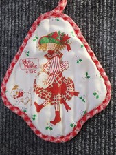 Vintage Holly Hobbie Kitchen Oven Pot Holder TCFC
