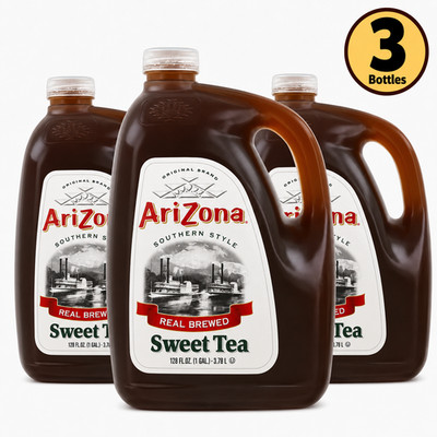 AriZona Sweet Tea Southern Style 128 fl oz Pack of 3