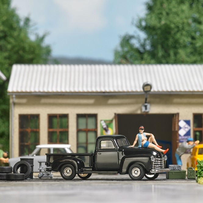 Busch 79812 - H0 - A-Set: Hot Box H0 - New