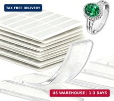 100PCS Ring Sizers for Loose Ring Size Adjuster, Invisible Ring Spacer  for Loo