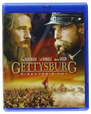 Gettysburg Director's Cut Blu-ray Tom Berenger NEW Gettysburg Director's Cut Blu-ray Tom Berenger NEW