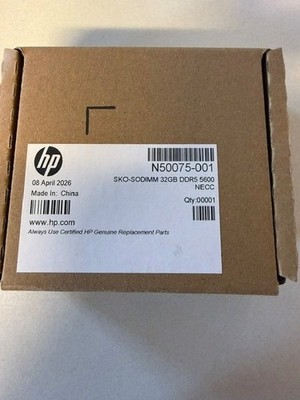 NEW HP DDR5 SO-DIMM 32GB PC5-5600 RAM N50075-001 FACTORY SEALED