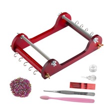 telaio per perline in legno, macchina per maglieria, da assemblare con perline,