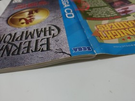 Eternal Champions Challenge From the Dark Side Sega CD Manual Registration Only