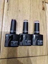 Mylee Gel Polish 3 colours, Deep Purple, Solo Act And Californian Love.Unopened