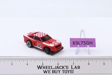 Ideal TCR Jam Car 25 HO Scale Slot Car Red  White 1977 Vintage WORKS