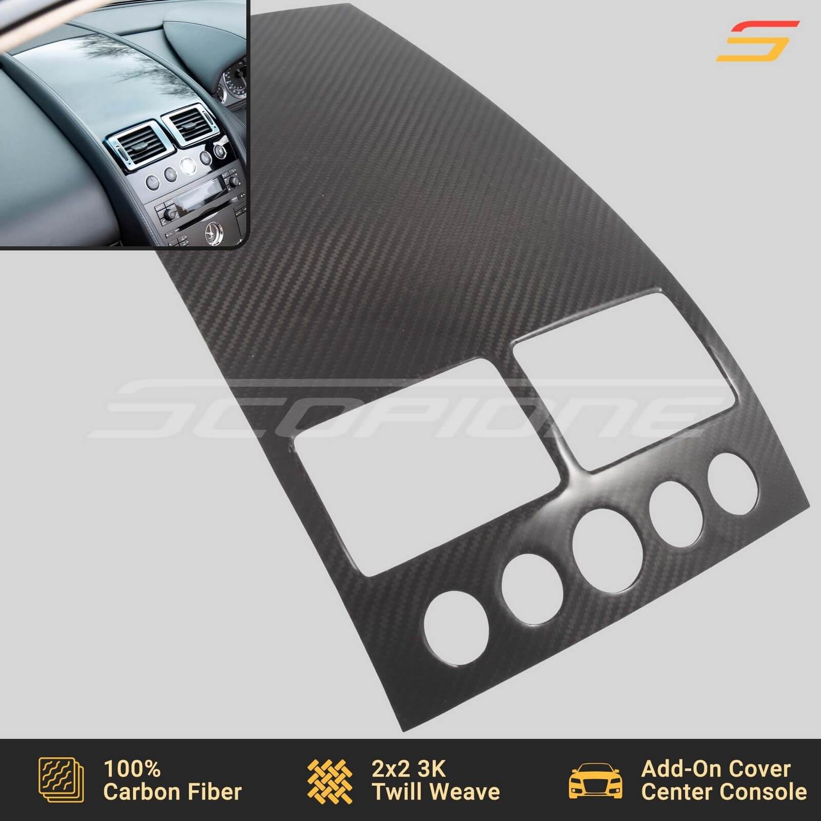 Aston Martin Vantage Vantage Dashboard trims Set