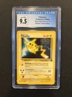 CGC 9.5 Blue Label 1999 Pikachu Promo #4 WB Movie Black Star Promo Pokemon WOTC