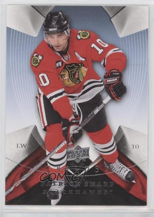 2008-09 Upper Deck Trilogy Patrick Sharp #72 0a4