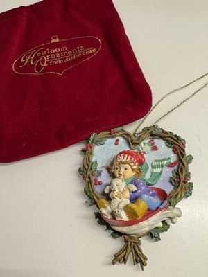 Ashton Drake Heirloom Ornament Chrismas in the woods