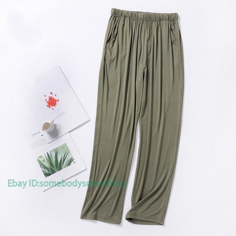 Casual Trousers Pajama - Modal Thin Section Spring and Summer Pants Men Pajamas image 10