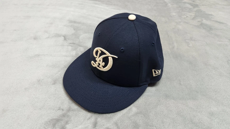 Los Angeles Dodgers Hat Cap Fitted 6 7/8 Blue White City Connect MLB Baseball - Image 2 of 4