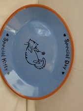 Hallmark Special Kitty Cat Plate 7.25 Wide X 6" Tall