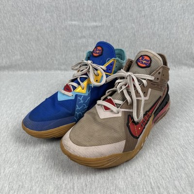 Nike LeBron 18 Low Wile E. vs Roadrunner Mens Size 14 Space Jam New Legacy