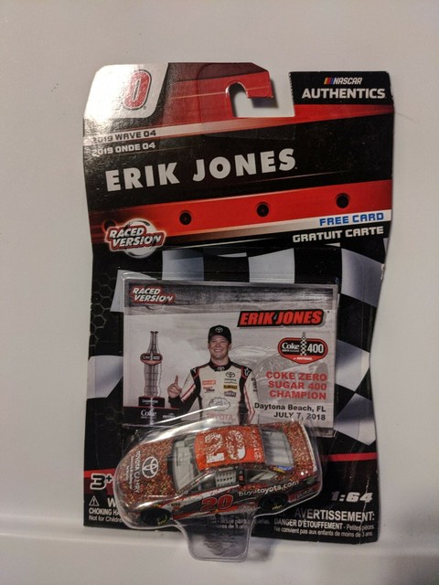 Erik Jones #20 Toyota Wave 4 Coke Zero Daytona Win 2019 NASCAR 