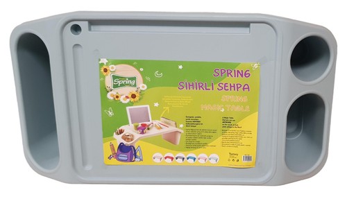 Una mesa mágica diseñada para tableta iPad soporte para botellas libro tabla de lectura escritura - Imagen 12 de 17