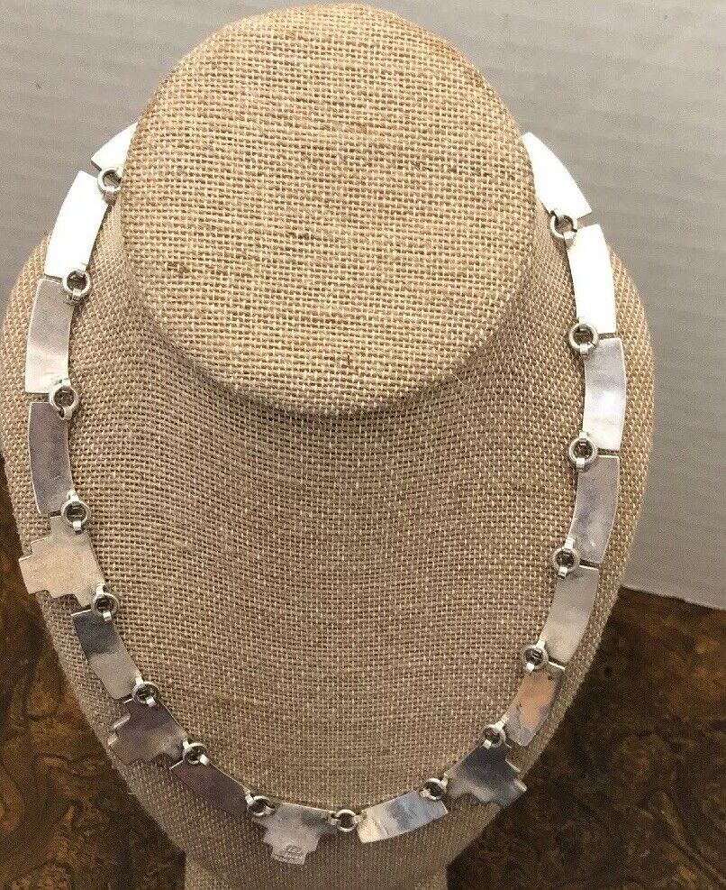 Vintage Mexico Sterling Silver 925 TM - 28 Necklace Vintage Mexico Sterling Silver 925 TM - 28 Necklace