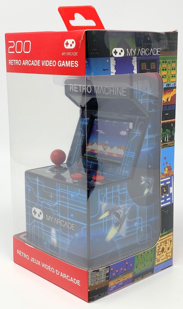 Retro Mini Arcade Machine Duo - 200 Games in 1 & 240 Games in 1