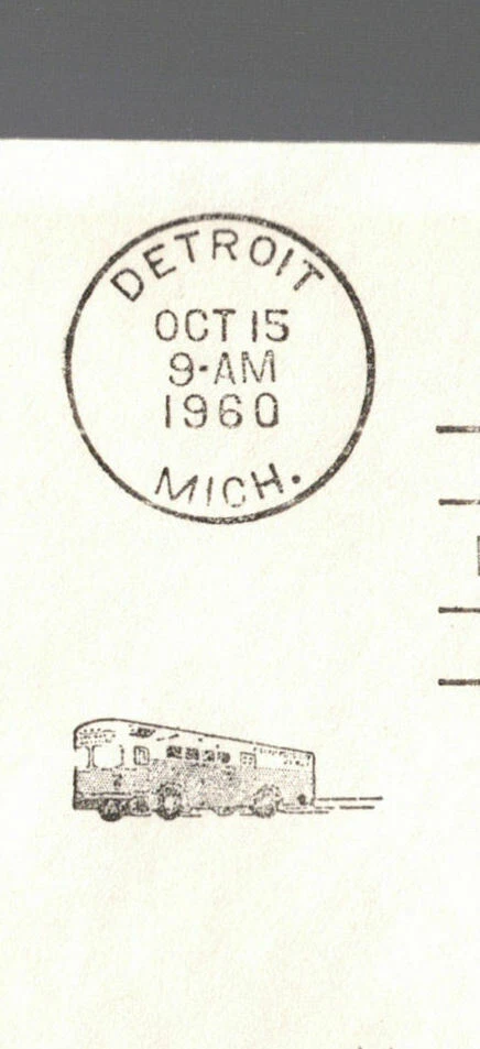 USA FDC AUTOMOTIVE INDUSTRY 4 CENT FIRST DAY ISSUE 1960 DETROIT OCT 15th - Image 3 of 4