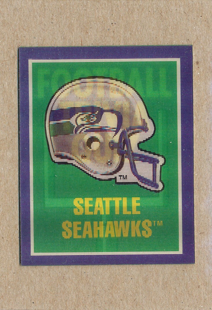 1989 SCORE TRIVIA-INSERT Seattle SEAHAWKS