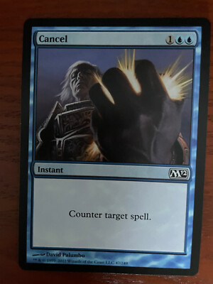 mtg cancel card MTG Cancel CARD SINGLE USED EXCELLENT CONDITION SEE PHOTOS