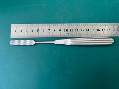Aesculap OL407R MALTZ Knochenraspel 9mm DOWN-STROKE 6-1/2''