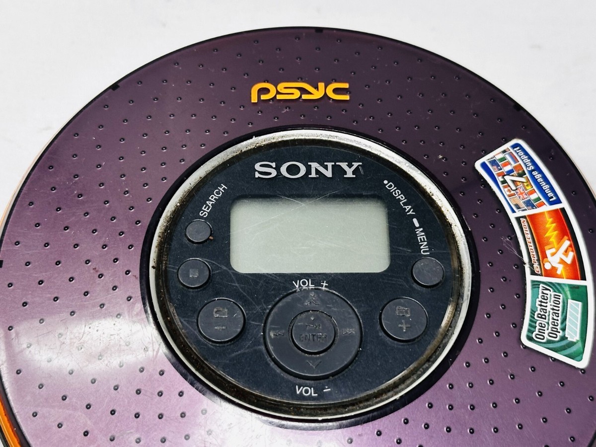Sony PSYC MP3/ATRAC Portable CD Player - CD Walkman D-NE320