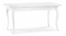 TAVOLO PROVENZALE IN LEGNO, ALLUNGABILE, VARIE MISURE, BIANCO! 