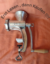 SWM 8 DDR  Fleischwolf Lochscheibe Messer Ersatzteile manuell Kurbel Schraube