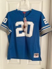 Detroit Lions Barry Sanders #20 Nike Women's Blue NFL Official Jersey