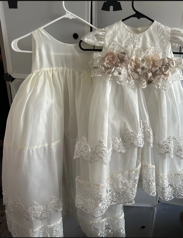 Vestido de bautizo infantil Foto 4 de 4